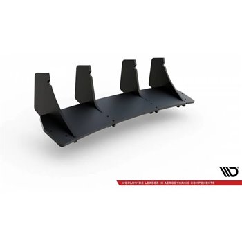 Maxton - Street Pro Central Diffuseur Arriere V.2 Audi RS3 8V Sportback Noir
