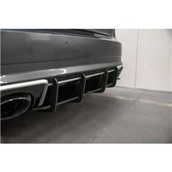 Maxton - Street Pro Central Diffuseur Arriere V.1 Audi RS3 8V Sportback Noir