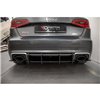Maxton - Street Pro Central Diffuseur Arriere V.1 Audi RS3 8V Sportback Noir