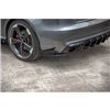 Maxton - Street Pro Lame Du Pare Chocs Arriere Audi RS3 8V Sportback Noir + Rabats Brillant 