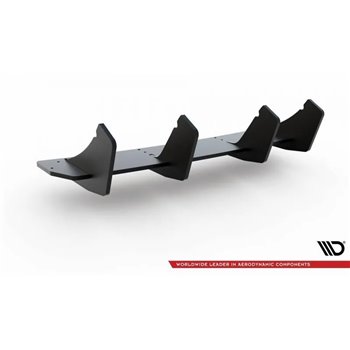 Maxton - Street Pro Central Diffuseur Arriere V.2 Audi RS3 8V Sportback Rouge