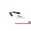 Maxton - Lames De Pare-Chocs Arrière Latérales V.2 Ford Focus Hatchback ST Mk4 Noir Brillant