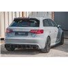 Maxton - Street Pro Lame Du Pare Chocs Arriere Audi RS3 8V Sportback Noir