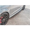 Maxton - Street Pro Rajouts Des Bas De Caisse Audi RS3 8V Sportback Noir-Rouge