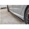 Maxton - Street Pro Rajouts Des Bas De Caisse Audi RS3 8V Sportback Noir-Rouge
