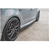 Maxton - Street Pro Rajouts Des Bas De Caisse Audi RS3 8V Sportback Noir-Rouge