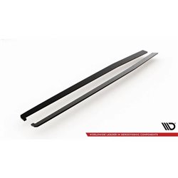 Maxton - Street Pro Rajouts Des Bas De Caisse Audi RS3 8V Sportback Noir-Rouge