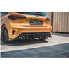 Maxton - Rajout Du Pare-Chocs Arriere V.3 Ford Focus Hatchback ST Mk4 Noir Brillant