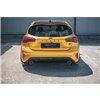 Maxton - Rajout Du Pare-Chocs Arriere V.3 Ford Focus Hatchback ST Mk4 Noir Brillant