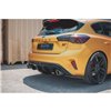Maxton - Rajout Du Pare-Chocs Arriere V.3 Ford Focus Hatchback ST Mk4 Noir Brillant