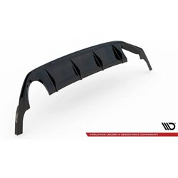Maxton - Rajout Du Pare-Chocs Arriere V.3 Ford Focus Hatchback ST Mk4 Noir Brillant