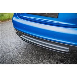 Maxton - Arriere Lame Audi S4 / A4 S-Line B8 Sedan Noir Brillant