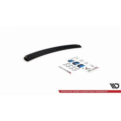 Maxton - Arriere Lame Audi S4 / A4 S-Line B8 Sedan Noir Brillant