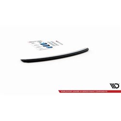 Maxton - Arriere Lame Audi S4 / A4 S-Line B8 Sedan Noir Brillant