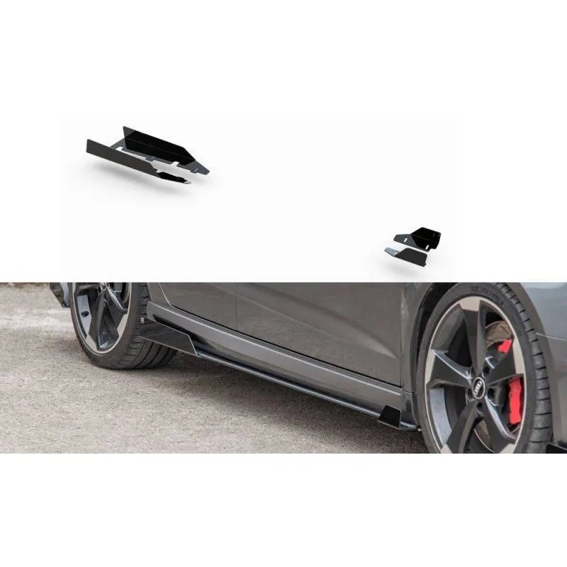 Maxton - Side Flaps Audi RS3 8V Sportback Rabats Brillant