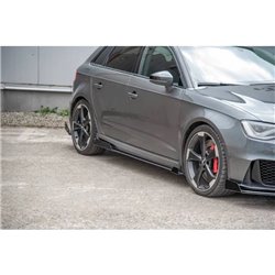 Maxton - Side Flaps Audi RS3 8V Sportback Rabats Brillant
