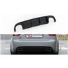 Maxton - Diffuseur Arrière Complet Audi RS4 B7 Noir Brillant