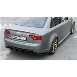 Maxton - Diffuseur Arrière Complet Audi RS4 B7 Noir Brillant