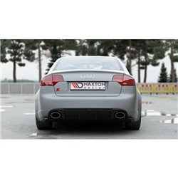 Maxton - Diffuseur Arrière Complet Audi RS4 B7 Noir Brillant