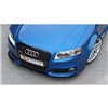 Maxton - Lame Du Pare-Chocs Avant V.2 Audi RS4 B7 Noir Brillant