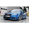 Maxton - Lame Du Pare-Chocs Avant V.2 Audi RS4 B7 Noir Brillant