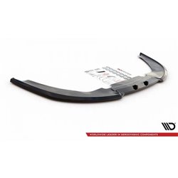 Maxton - Lame Du Pare-Chocs Avant V.2 Audi RS4 B7 Noir Brillant