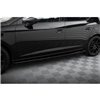Maxton - Rajouts Des Bas De Caisse V.4 Seat Leon Cupra / FR Mk3 FL Noir Brillant