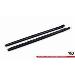 Maxton - Rajouts Des Bas De Caisse V.4 Seat Leon Cupra / FR Mk3 FL Noir Brillant