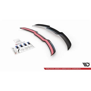 Maxton - Becquet Central V.1 Audi RS6 C8 / C8 Facelift Noir Brillant