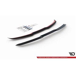 Maxton - Becquet Central V.1 Audi RS6 C8 / C8 Facelift Noir Brillant