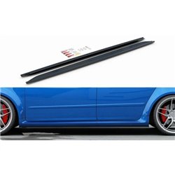 Maxton - Rajouts Des Bas De Caisse Audi RS4 B7 Noir Brillant