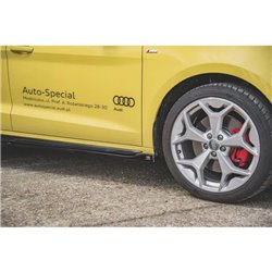 Maxton - Rajouts Des Bas De Caisse Audi A1 S-Line GB Noir Brillant