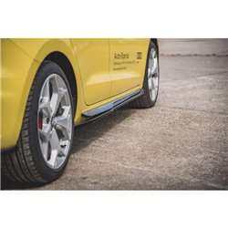 Maxton - Rajouts Des Bas De Caisse Audi A1 S-Line GB Noir Brillant