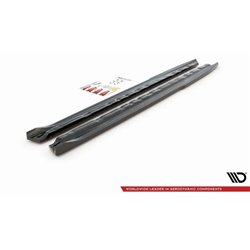 Maxton - Rajouts Des Bas De Caisse Audi A1 S-Line GB Noir Brillant