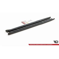 Maxton - Rajouts Des Bas De Caisse Audi A1 S-Line GB Noir Brillant