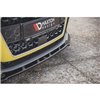 Maxton - Lame Du Pare-Chocs Avant V.1 Audi A1 S-Line GB Noir Brillant