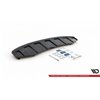 Maxton - Arriere Lame AUDI A6 C7 S-LINE AVANT ÉCHAPPEMENT 2x1 (avec barres verticales) Noir Brillant