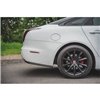 Maxton - Lames De Pare-Chocs Arrière Latérales Jaguar XJ R-Sport X351 Facelift Noir Brillant