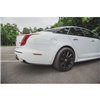 Maxton - Lames De Pare-Chocs Arrière Latérales Jaguar XJ R-Sport X351 Facelift Noir Brillant
