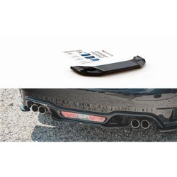 Maxton - Arriere Splitter Abarth 124 Spider Noir Brillant