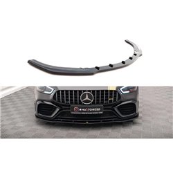 Maxton - Lame Du Pare-Chocs Avant V.2 Mercedes-AMG GT 63S 4 Door Coupe Aero X290 Noir Brillant
