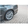 Maxton - Lames De Pare-Chocs Arrière Latérales Ford Mondeo Vignale Mk5 Facelift Noir Brillant