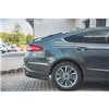 Maxton - Lames De Pare-Chocs Arrière Latérales Ford Mondeo Vignale Mk5 Facelift Noir Brillant