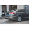 Maxton - Lames De Pare-Chocs Arrière Latérales Ford Mondeo Vignale Mk5 Facelift Noir Brillant