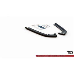 Maxton - Lames De Pare-Chocs Arrière Latérales Ford Mondeo Vignale Mk5 Facelift Noir Brillant