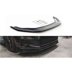 Maxton - Lame Du Pare-Chocs Avant VW Golf 7 GTI TCR Noir Brillant