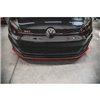 Maxton - Lame Du Pare-Chocs Avant VW Golf 7 GTI TCR Noir Brillant