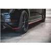 Maxton - Lames De Pare-Chocs Arrière Latérales VW Golf 7 GTI TCR Noir Brillant