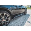 Maxton - Rajouts Des Bas De Caisse Abarth 124 Spider Noir Brillant