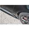 Maxton - Rajouts Des Bas De Caisse Abarth 124 Spider Noir Brillant